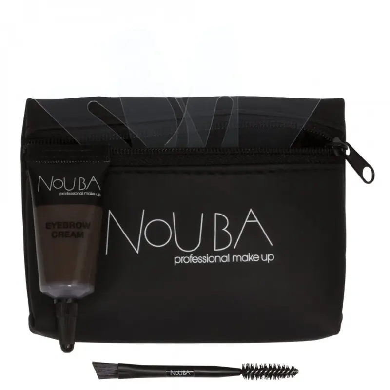 25 Sep Nouba: Nouba, eyebrow brush + Nouba, eyebrow gel, 7 ml + fabric bag, black