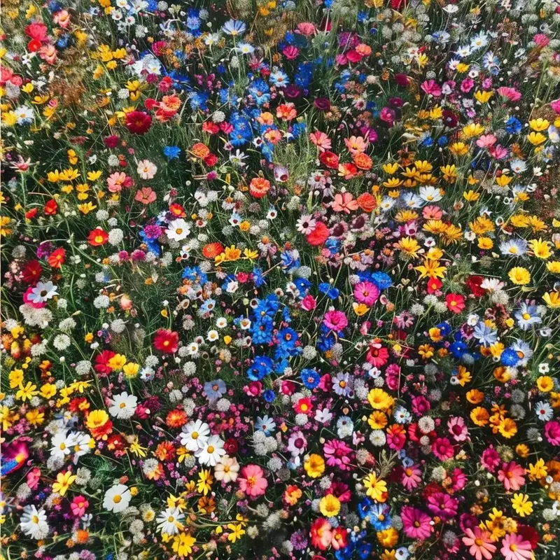 1000 Easy-Grow Wildflower Seeds – Ideal for Natural Landscaping & Outdoor Beauty