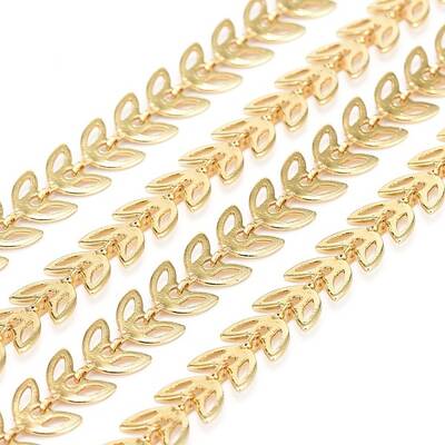 3.28 Feet Brass Handmade Cobs Chains