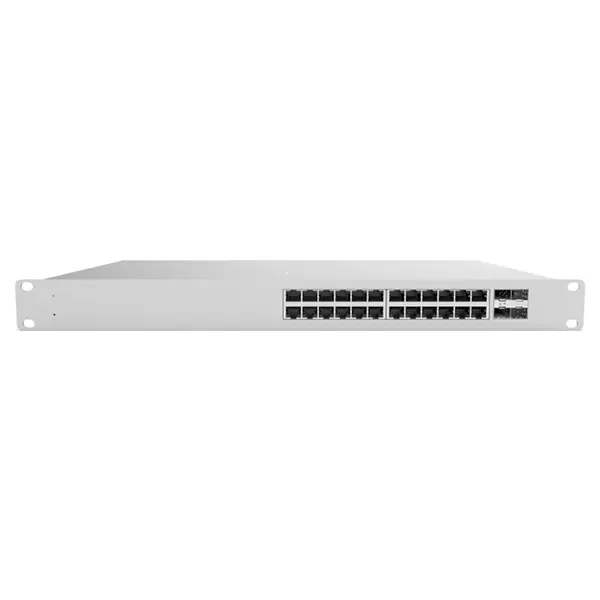 Cisco MS120-24-HW | Meraki MS120-24 24 x RJ-45 Ports 10/100/1000Base-T + 4 x SFP Uplink Ports Layer 2 Managed Rack-mountable ...
