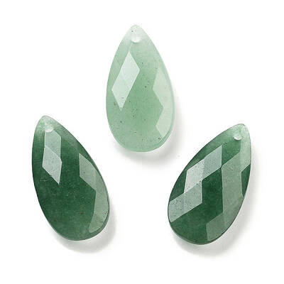 Natural Green Aventurine Pendants