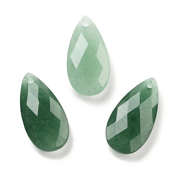 Natural Green Aventurine Pendants