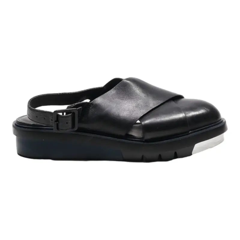 CAMPER Clog Shoes Black Synthetic Womens UK 6