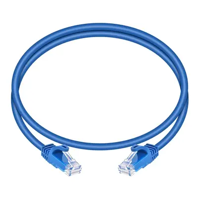 9790 Monoprice Cat6 Ethernet Patch Cable FLEXboot Snagless RJ45 Stranded 550MHz UTP Pure Bare Copper 24AWG 3ft Blue