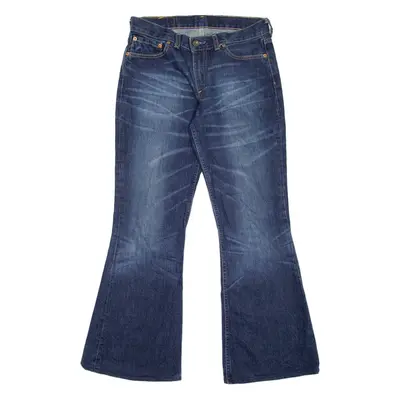 LEVI'S 544 04 Womens Jeans Blue Regular Flared Stone Wash W28 L28