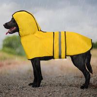 Pet Raincoat, Reflective Waterproof Windproof Pet Raincoat for Dog, Puppies & Cat & Small Pets Raincoat, Outdoor Walking Rain...