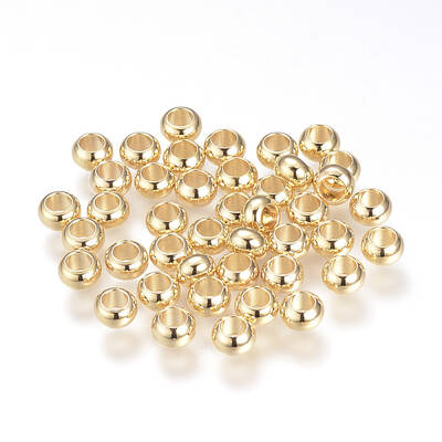 Brass Spacer Beads
