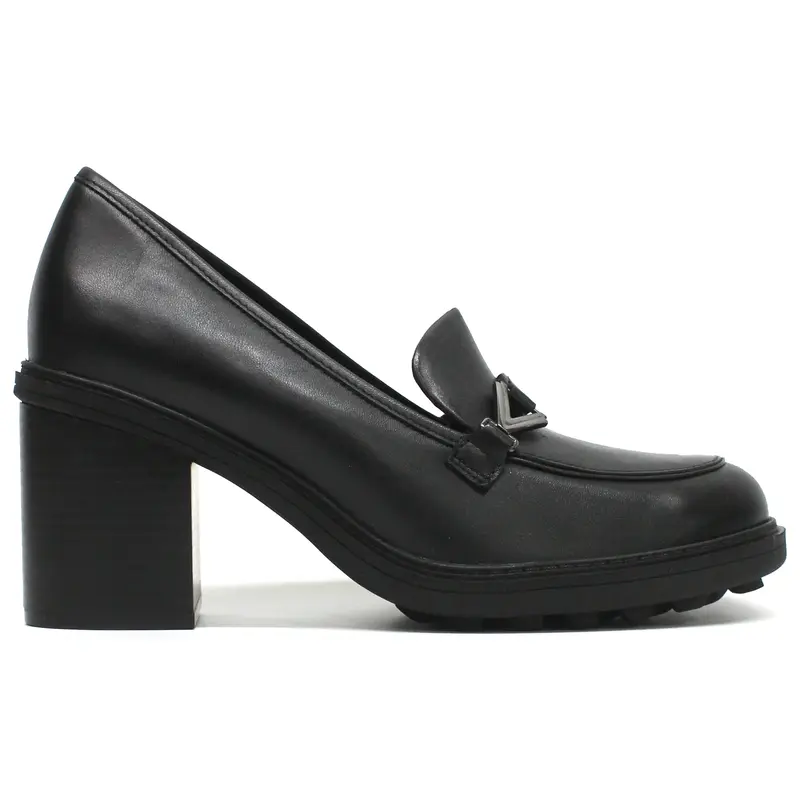 Vionic Tiburon Leather Women's Court Shoes - Black - Size:US 11 Women