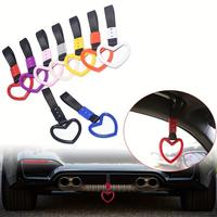 Heart Shaped Car Handle Strap, Universal Car Warning Subway Train Bus Handle Strap, Car Decoration Accessories for Women & ...