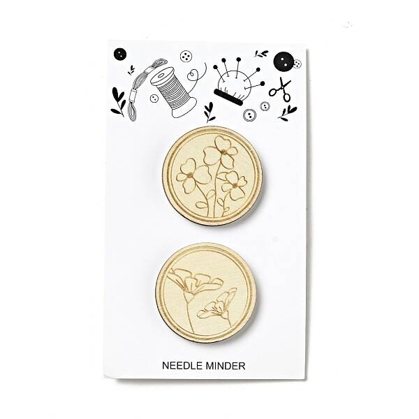 Wood Magnetic Needle Pin