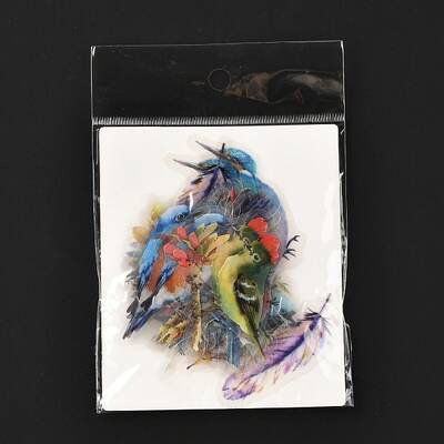40Pcs Waterproof PET Adhesive Stickers Set
