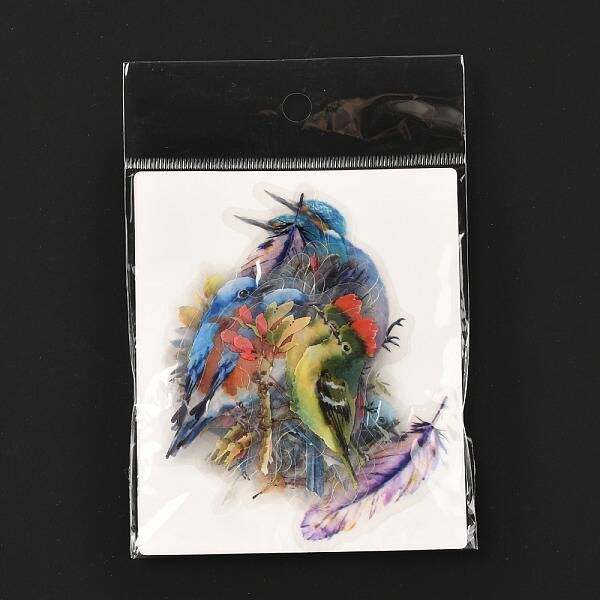 40Pcs Waterproof PET Adhesive Stickers Set