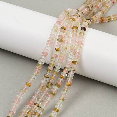 Watermelon Stone Glass Beads Strands