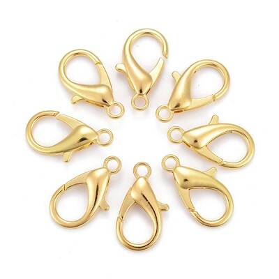 Zinc Alloy Lobster Claw Clasps