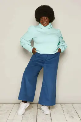 Funi Trousers (Blue) | size: 5XL