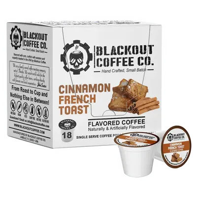 Cinnamon French Toast Flavored Coffee Pods 18CT