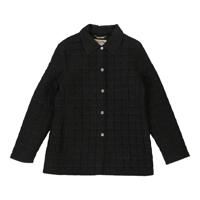 Michael By Michael Kors Coat - Medium Black Nylon | Size: medium