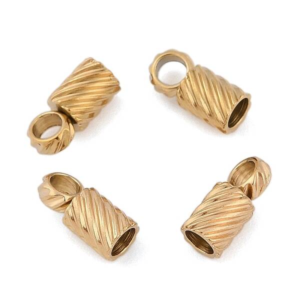 Ion Plating(IP) 304 Stainless Steel Cord Ends