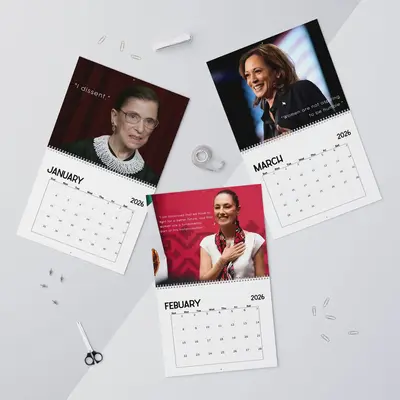 2026 Well-Behaved Woman Calendar , Feminist Calendar 2026, Happy New Year Canlendar, Feminist Merch