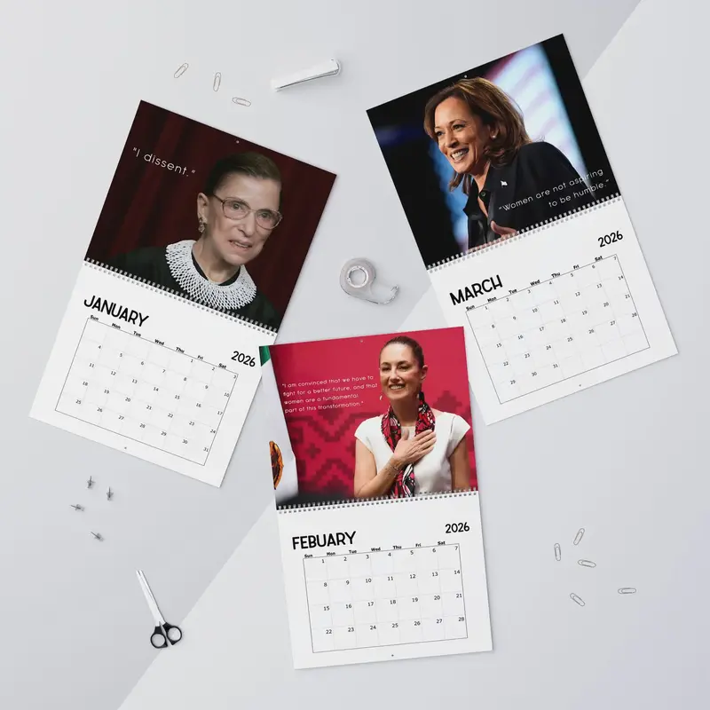 2026 Well-Behaved Woman Calendar , Feminist Calendar 2026, Happy New Year Canlendar, Feminist Merch