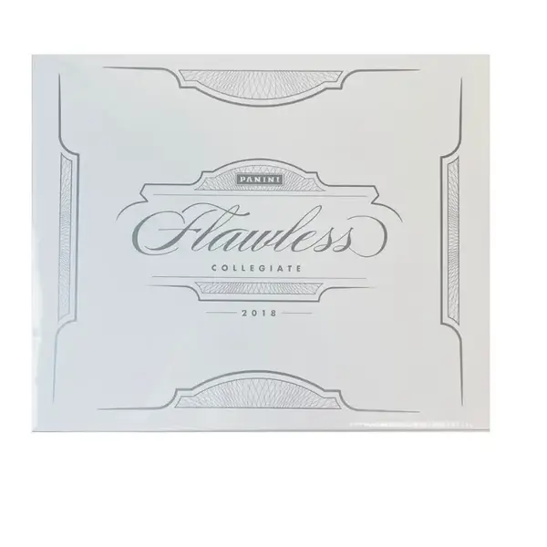 #2- 2018 Panini Flawless Collegiate Hobby Box - Pick Your Division Break - Sports Trading Cards