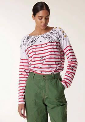 Blouse Thilla Jc Thilla Jc03 Pais Red | Color: RED | Size: XS