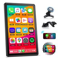 LAMTTO 7-inch Wireless Carplay Screen for Car with Magnetic Holder Horizontal & Vertical Display Upgarde Older Vehicle Automo...
