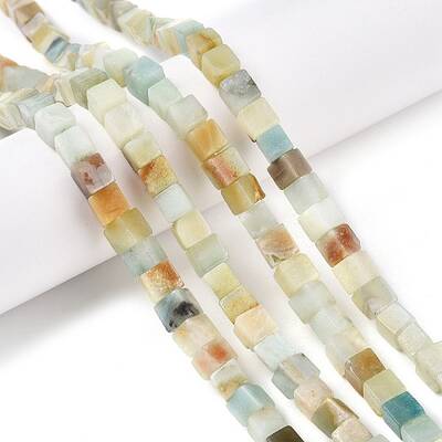 Natural Flower Amazonite Beads Strands