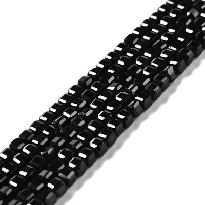 Natural Black Spinel Beads Strands