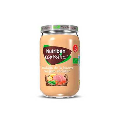 Nutribén Ecopotititos Vegetables and Turkey 235g