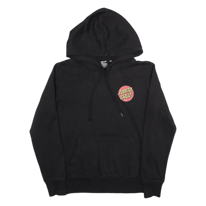 SANTA CRUZ USA Hoodie Black Pullover Womens XS