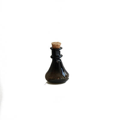Miniature Glass Empty Wishing Bottles