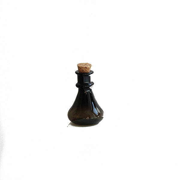Miniature Glass Empty Wishing Bottles