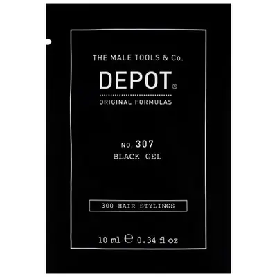 Depot number 307 Black Gel 10ml