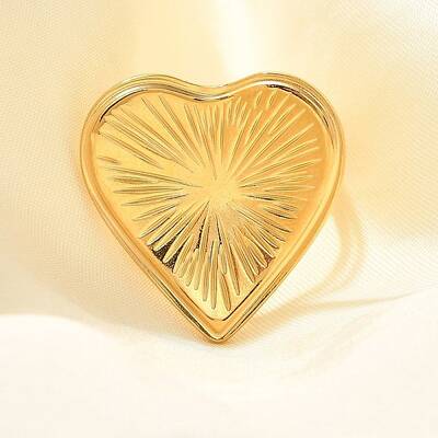 304 Stainless Steel Open Cuff Rings for Women
