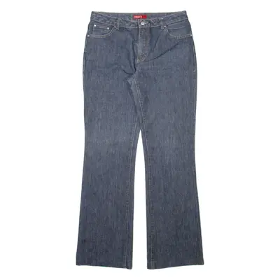 TEDDYS Womens Jeans Grey Regular Bootcut Stone Wash W30 L32