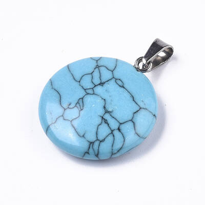 Synthetic Turquoise Pendants