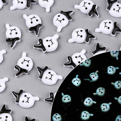 Helloween Theme Luminous Resin Decoden Cabochons