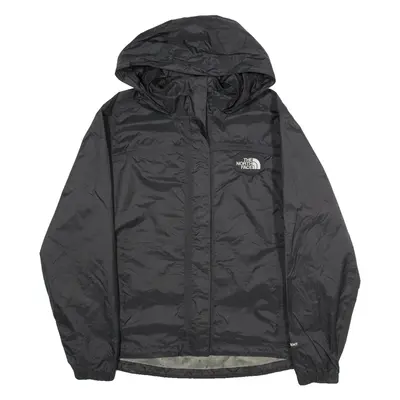 THE North FACE Mesh Lined Womens Jacket Black Nylon Hooded M
