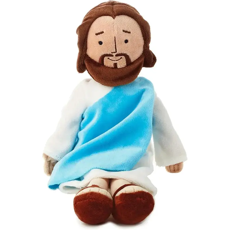 My friend Jesus Plush Doll Guardian Angel Christening Religious Easter 13 inch Jesus decompression doll Stuffed Animal