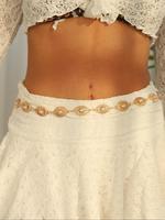 Women's Vintage Layered Waist Chain, Boho Style Fashion Waistband for Party, Daily Clothing Decor, Trendy All-match & Exquisi...