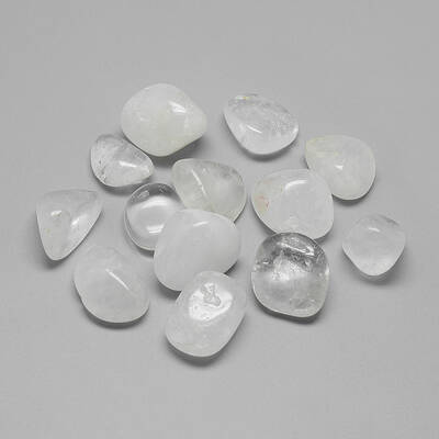 Natural Quartz Crystal Beads