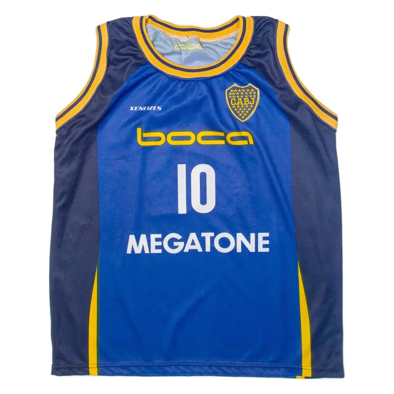 Boca Juniors Mens Jersey Blue Sleeveless USA S