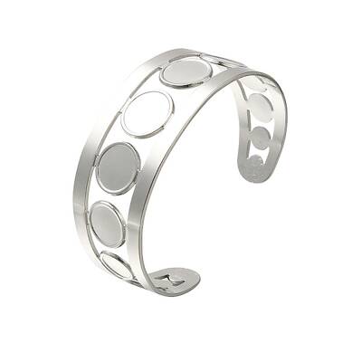 304 Stainless Steel Cuff Ring for Women