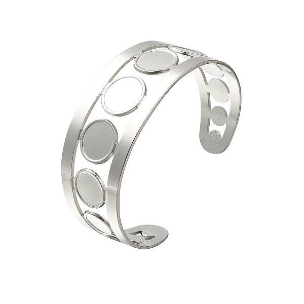 304 Stainless Steel Cuff Ring for Women