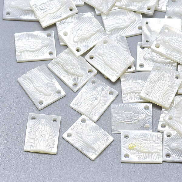 Natural White Shell Mother of Pearl Shell Pendants