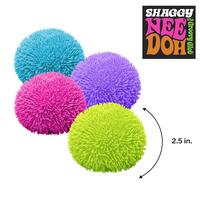 Schylling Shaggy NeeDoh - Sensory Toy with a Shaggy Surface and Smooth Dough Filling,Colorful Stress Squeeze Toys, Suitable f...