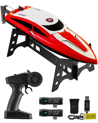 Force1 Velocity Fast RC Speed Boat with Underwater Driving Feature