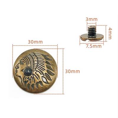 Alloy Decorative Buttons