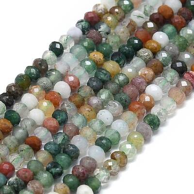 Natural Indian Agate Beads Strands